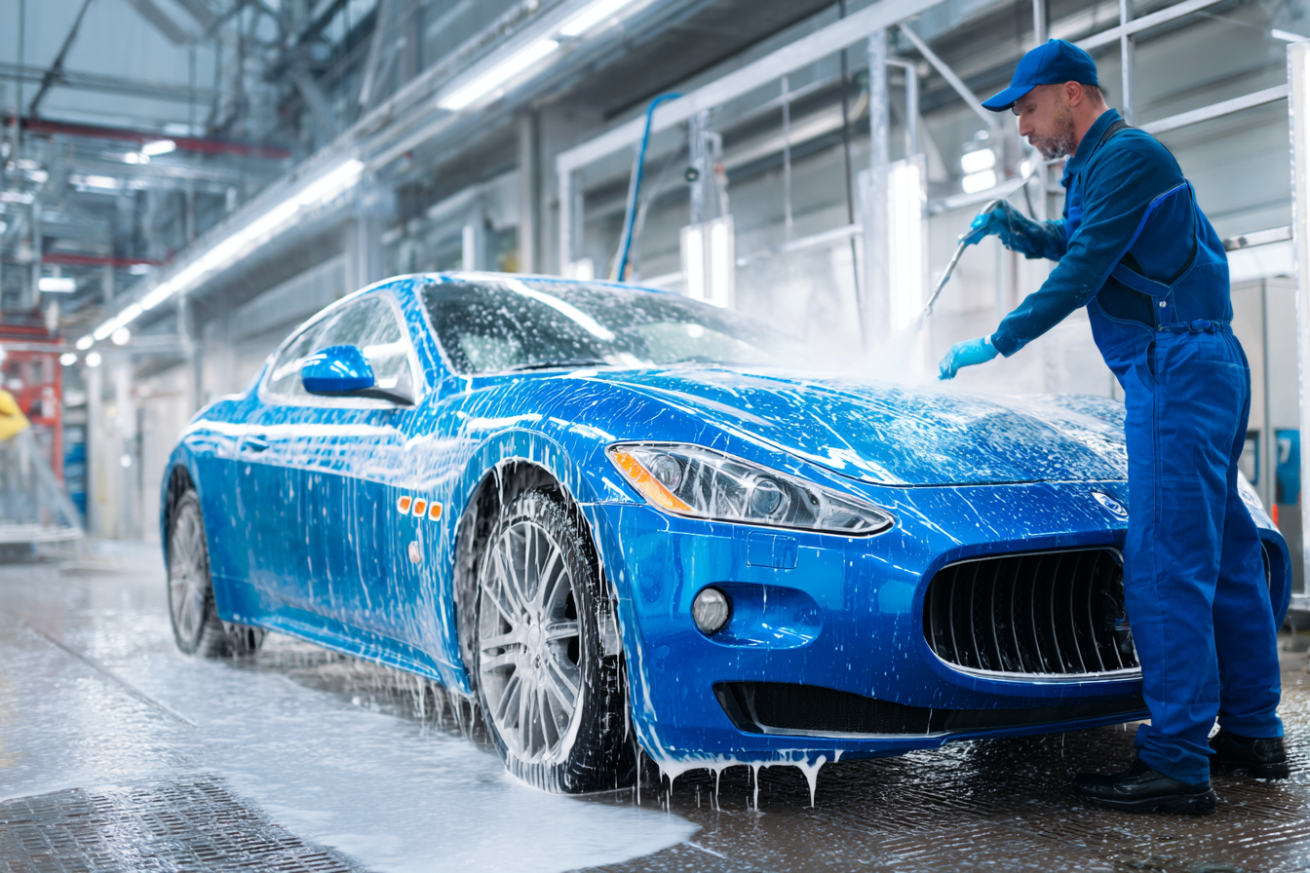 Équipements modernes : des moyens simples d’améliorer le lavage automobile